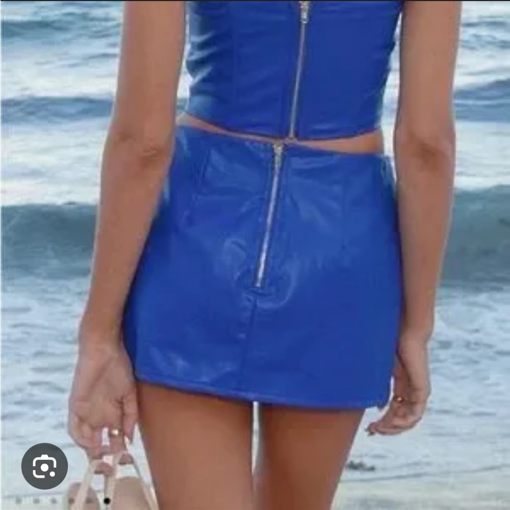 Peppermayo Cobalt Blue Strapless Set - Picture 5 of 6